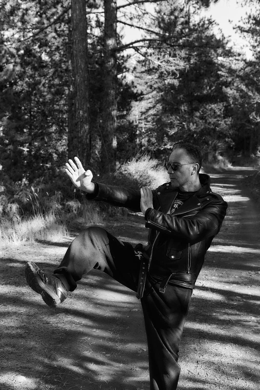 Sifu Vassilios training in Wing Chun Kung Fu